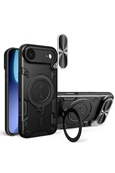 Stef's Cat Θήκη για Apple iPhone 17 Air, CamGuard Pro, Μαύρη