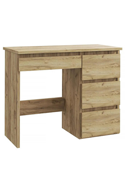 SERSIMO Birou de calculator Beta 3 cu 4 sertare, 94x43x75 cm, finisaj artizanal