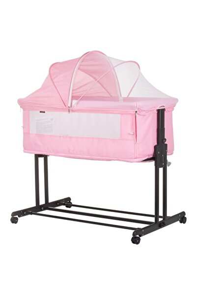 Chipolino Patut co-sleeper si tarc Zen flamingo