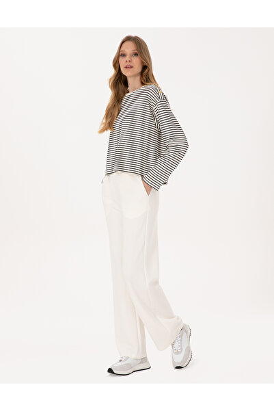 Pierre Cardin Ekru Loose Fit Eşofman Altı 50309147-VR019