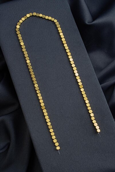 Uçar Doğaltaş Hematit Doğal Taş Parlak Altın Sarı 3x4mm Dizi