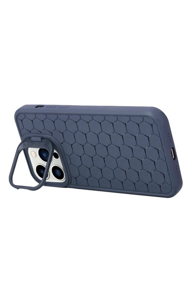 Flippy Προστατευτική θήκη TPU, Flippy, για Samsung Galaxy S24 Plus, 3D, με δαχτυλίδι, προστασία κάμερας, μπλε