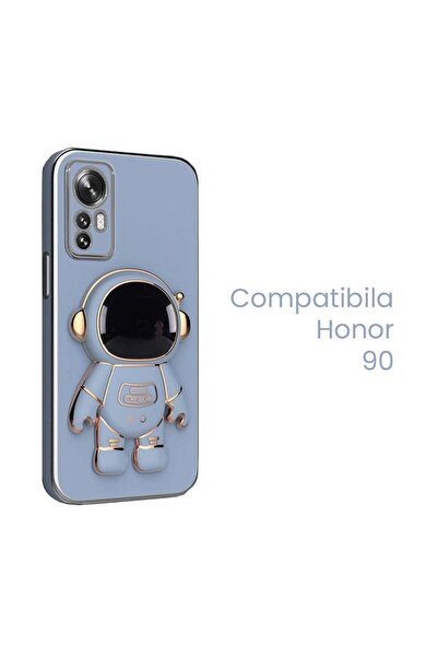 Flippy Husa de Protectie 2in1, Flippy, pentru Honor 90, Model Astronaut, Husa cu Suport, din TPU, Albastru