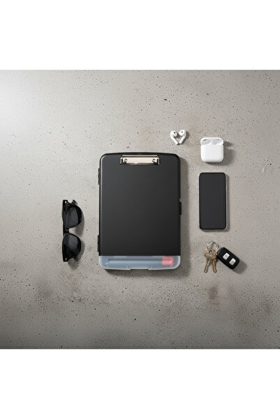 Destello A4 Clipboard Organizer with Storage Compartment for Documents and Accessories