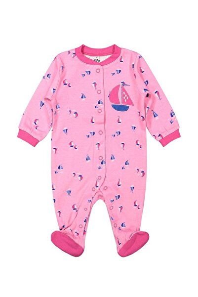 Pekkle Baby jumpsuit / one-piece pajamas with ruffles Z03