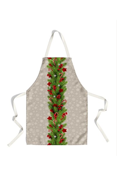 Club Cotton Kitchen apron with Christmas motifs, 100% cotton, Wells