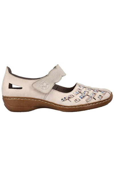 Rieker Pantofi sport, damă, RIEKER, ANTISTRESS, 41369-60 bej, piele 38