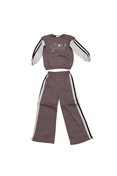 OEM Παιδική φόρμα 2 τεμαχίων από βαμβάκι με την επιγραφή «You Make Me Smile» ...