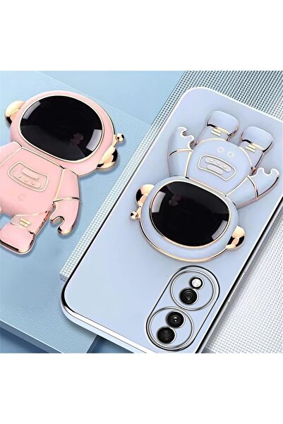 Flippy Husa de Protectie 2 in 1, Flippy, pentru Huawei Mate 50 Pro, Astronaut cu Suport, din TPU, Albastru