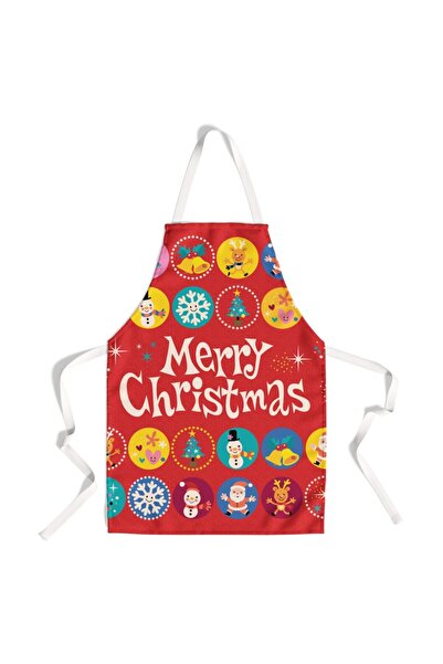 Club Cotton Kitchen apron with Christmas motifs, Belly