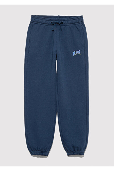 Mavi 6010000-70720 Logo Baskılı Lacivert Eşofman Altı