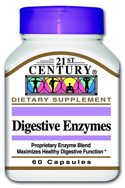 21st Century DIGESTIVE ENZYMES CAPS 30'S