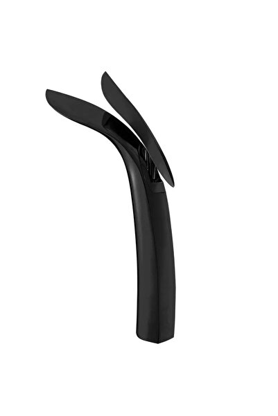 Trendy's Μπαταρία νιπτήρα TRENDY S, τοποθέτηση σε πάγκο, αντικέ μαύρο