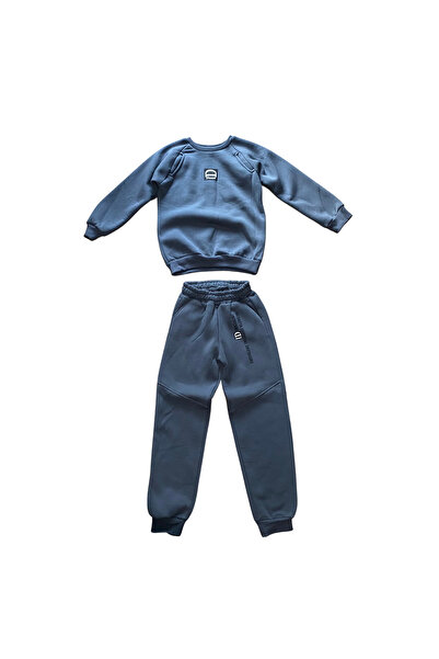 OEM Set trening cu bluză simplă și pantaloni cu imprimeu „Dunst”