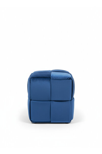 lux mobilya Arvia Kare Örgü Puf