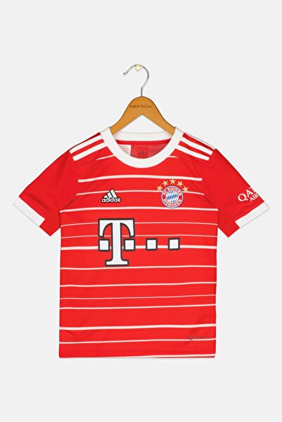adidas Kids Boy Bayern Munich Home Jersey, Red