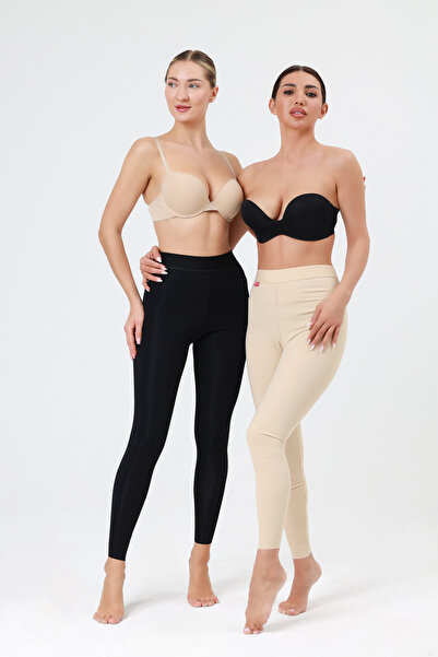LİPOTEKS High Waist Recovery Sports Tights