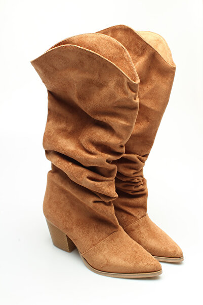 İDİL TABA SÜET KADIN ÇİZME