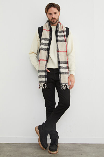 Fulla Moda Patterned Soft Textured Scarf