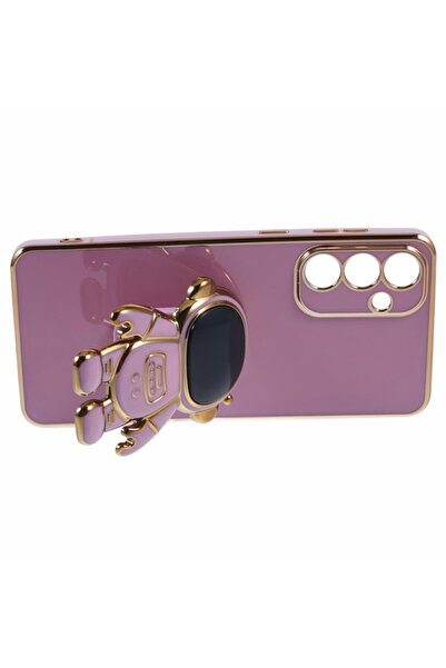 Flippy 2 in 1 Flippy Protective Case for Samsung Galaxy S23+, Astronaut with Stand, TPU, Purple