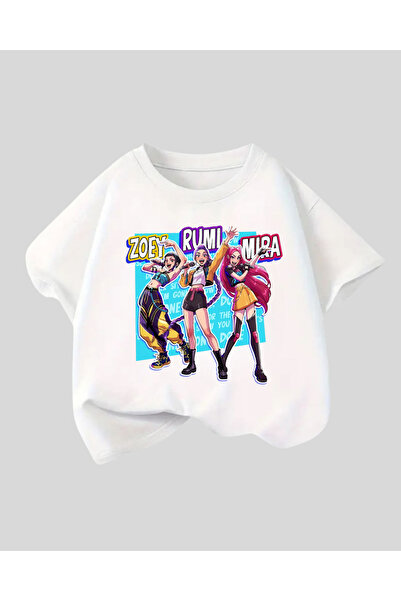 Touz Moda Μπλουζάκι KPop Demon Hunters Kids Design Unisex oversized