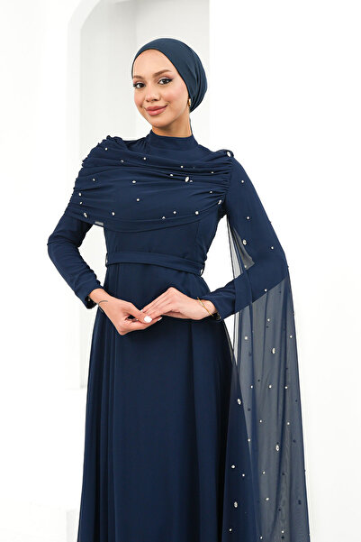 hakimoda Perizade Şifon Tesettür Abiye