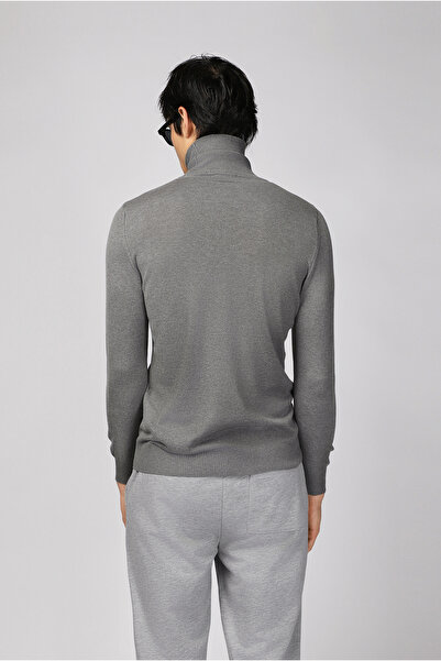 Kiğılı Balıkçı Yaka Regular Fit Triko Kazak