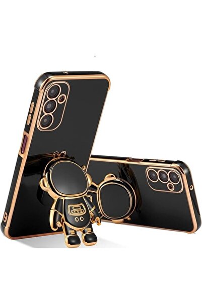 Flippy 2-in-1 Phone Case for Samsung Galaxy S24 Plus, TPU, Astronaut Stand, Camera Protection, Black