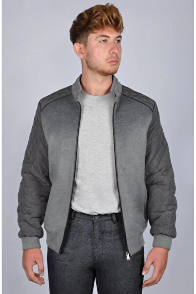 BAGGİ MAN معطف رجالي - رمادي