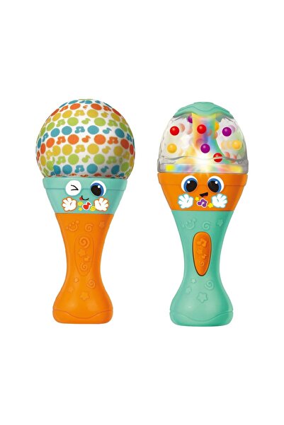 WINFUN Maracas cu sunete si lumini Baby Shaker