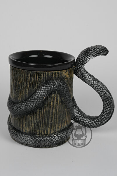Kingdom of 3D Snake Themed Ceramic Mug, 3D Design Mug