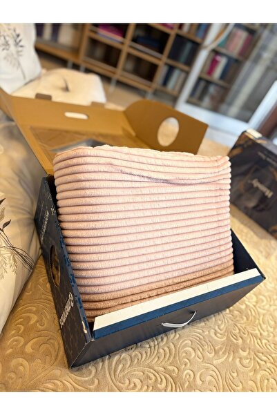 GÖKSE HOME Merinos Modern Line 3 Piece Double Blanket Set