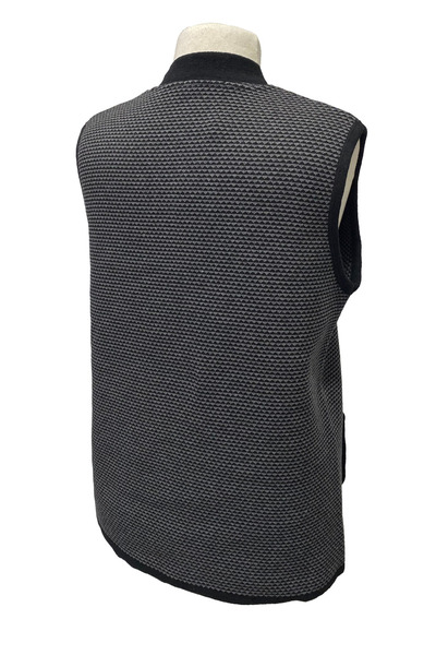 Giyinen Mağazaları Selver Front Buttoned Double Pocket Winter Wool Knitted Mother Vest