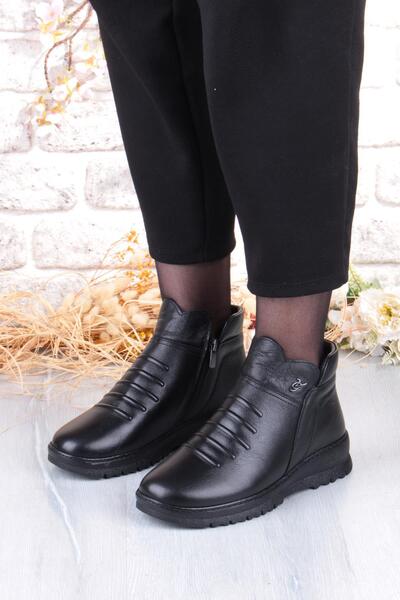 Pepita B001 Comfortable Flexible Non-Slip Sole Soft Genuine Leather Women's Boots