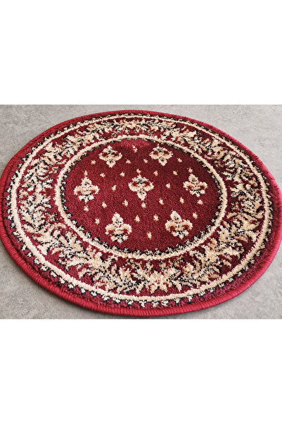 Lotos Round Carpet Church Pattern 15033-210, Imperial Lilies, Grenadine, 8 mm Thread