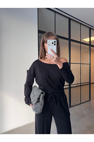 BB Bensu Buyruk CRNI SET SA OTVORENIM RAMENIMA M Modal