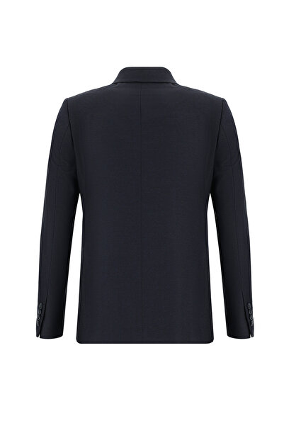 Kiğılı Slim Fit Dar Kesim Kruvaze Takım Elbise