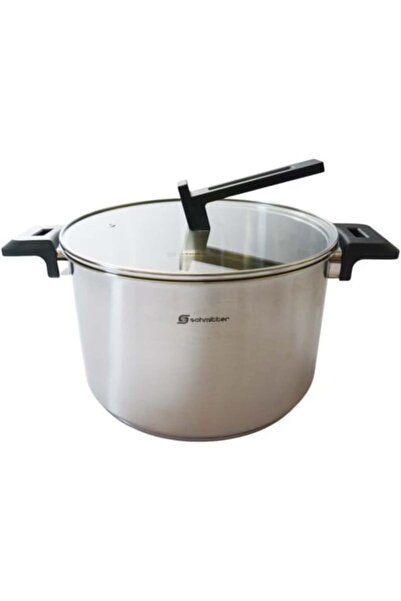 SCHMITTER Premium Stainless Steel Pot with Lid, induction, 26 x 16 cm, 8 L