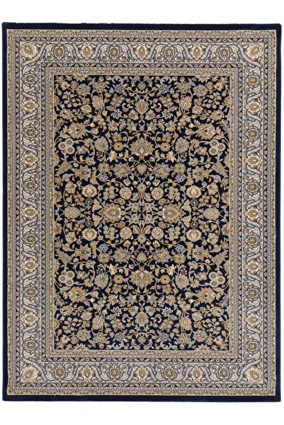 KASMAR Covor Belgian Premium Model 8746‑334, Albastru, Fir 9 mm, Antialergic,...