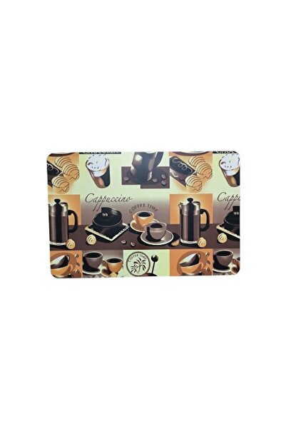 Evita Table protector 43 x 28 cm, double-sided, Christmas Candles (Coffee) -