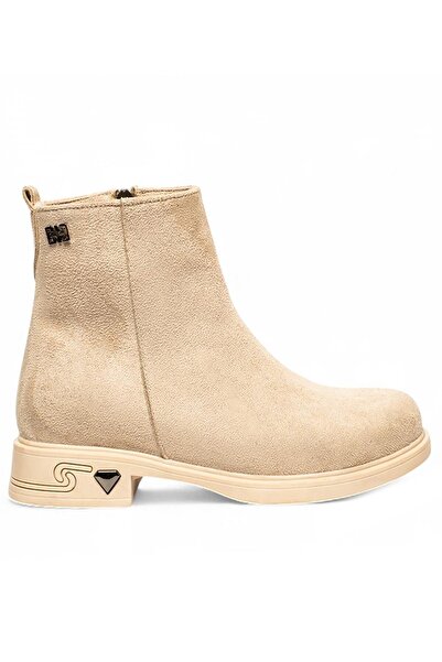 Celira Cizme de damă din piele intoarsa cu captuseala termica bej NSB946