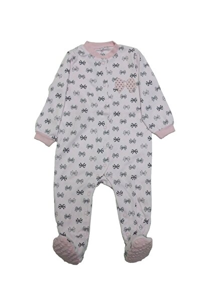 Pekkle Baby jumpsuit / onesie with bows Z35