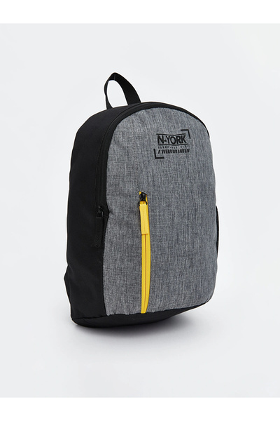 LC Waikiki Lcw Accessories Gray Printed Boy's Backpack