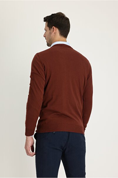 Kiğılı V-Neck Regular Fit Knitwear Sweater