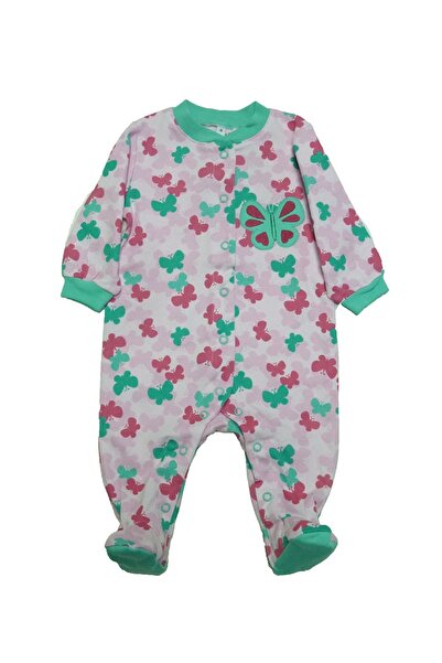 Pekkle Baby jumpsuit / onesie with butterflies Z38