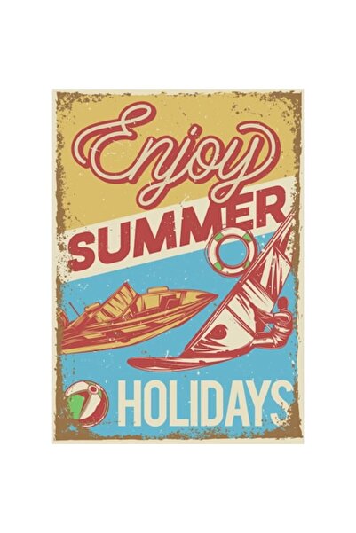 Persona Refrigerator magnet, Summer holiday design, 20x29 cm