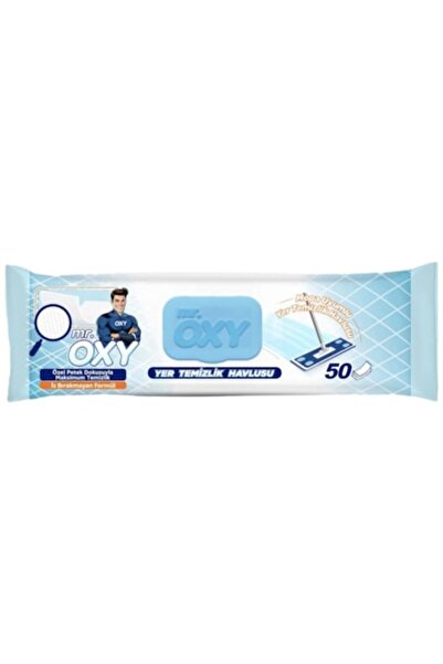 Oxy Șervețele umede Mr. Floor Wipes JUMBO 50 buc/pachet