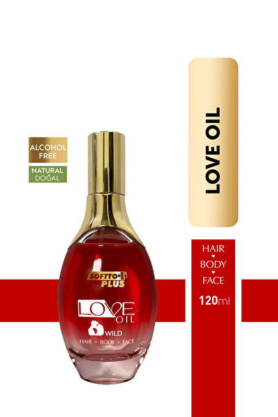 Softto Plus Love Oil Saç ve Cilt Bakım Yağı 120 ML