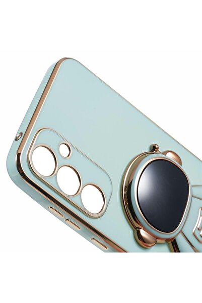 Flippy Προστατευτική θήκη Flippy 2 σε 1 για Samsung Galaxy S23+, Astronaut με βάση, TPU, πράσινη