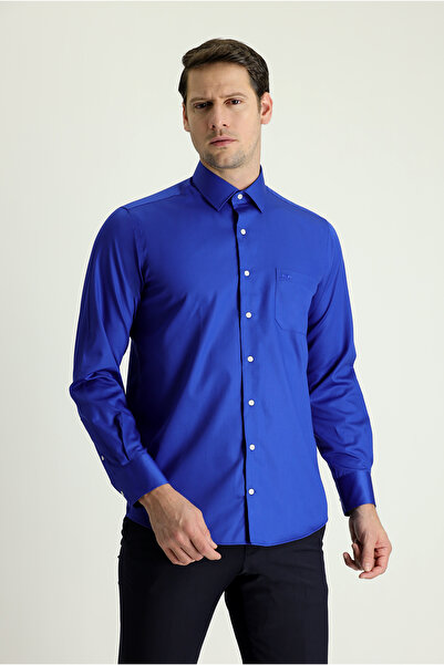Kiğılı Long Sleeve Non Iron Cotton Shirt